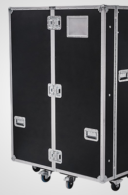 Tech Workstation Flight Case with Pull Out Desktop